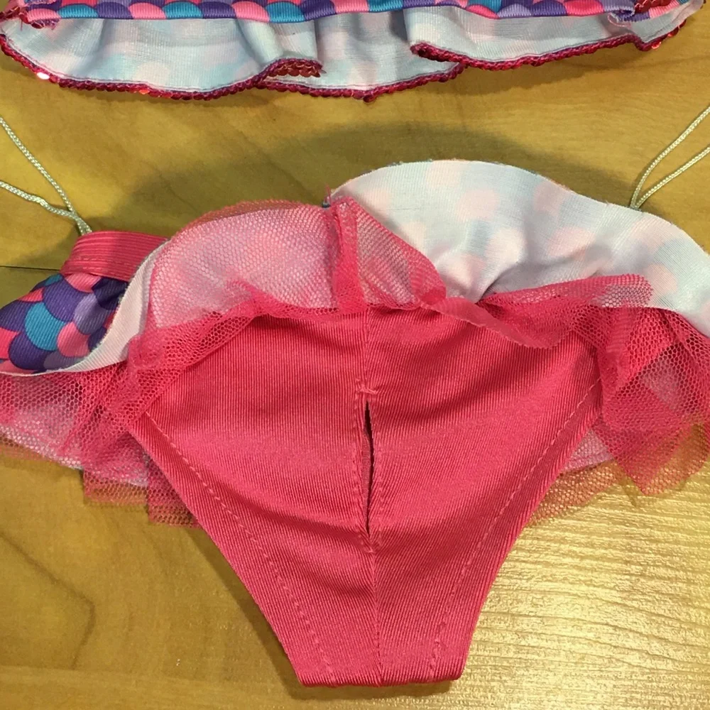 SOLD Build A Bear 2 Piece Bikini Swimsuit - Picture 5 of 8